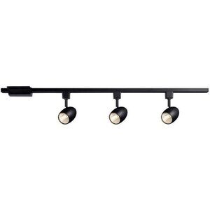Hampton Bay Black Dimmable LED Track Kit